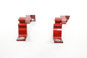 2022-2025 Volkswagen Atlas Red Door Hinge Set (Upper and Lower) - Rear, Right (Passenger) (Used OEM)