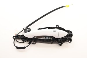 2016-2019 Chevrolet Cruze White Exterior Door Handle with Passive Entry Button - Front, Right (Passenger) (Used OEM)