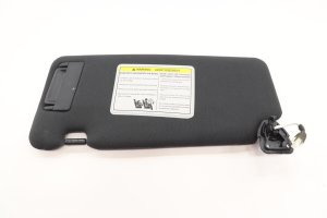 2023-2025 Nissan Z Black Sun Visor with Illuminated Vanity Mirror - Front, Right (Passenger) (Used OEM)