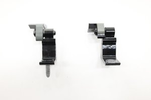 2018-2024 Lamborghini Urus Black Upper and Lower Door Hinge Set - Rear, Left (Driver) (Used OEM)