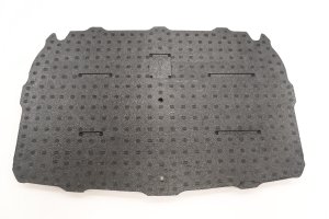 2020-2024 TESLA Y Trunk Cargo Storage Housing Tray Box Foam Pad - Rear (Used OEM)
