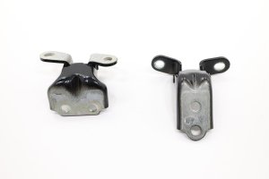 2022-2024 Hyundai Ioniq 5 Black Door Upper and Lower Hinge Set - Rear, Left (Driver) (Used OEM)