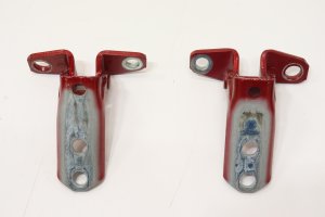 2011-2025 Mitsubishi Outlander Sport Red Door Hinge Set - Front, Left (Driver) (Used OEM)
