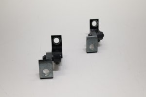 2018-2026 Volkswagen Atlas Black Upper and Lower Door Hinge Set - Rear, Right (Passenger) (Used OEM)