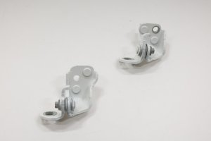 2020-2025 Ford Explorer White Door Hinge Set - Rear, Right (Passenger) (Used OEM)