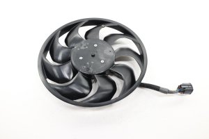 2020-2025 Tesla Y Radiator Cooling Fan Assembly with Shroud and Blade (Used OEM)