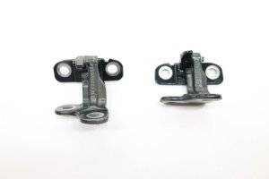 2017-2023 Jaguar XE Green Door Hinge Set - Front, Left (Driver) (Used OEM)