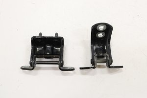 2015-2025 Nissan Murano Black Upper and Lower Door Hinge Set - Rear, Left (Driver) (Used OEM)