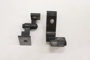 2019-2024 BMW X4 Black Door Hinge Set - Rear, Left (Driver) (Used OEM)