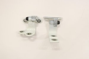 2021-2025 Nissan Rogue White Door Hinge Set - Rear, Right (Passenger) (Used OEM)