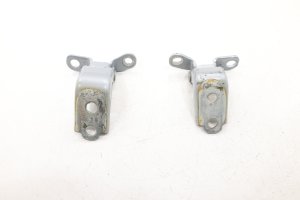 2021-2025 Acura TLX Silver Door Hinge Set - Front, Left (Driver) (Used OEM)