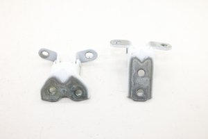 2022-2025 Hyundai Tucson White Door Hinge Set - Front, Left (Driver) (Used OEM)