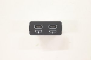 2018-2024 BMW X3 Center Console Dual USB Port Module - Rear (Used OEM)