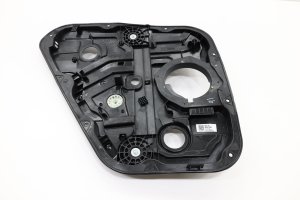 2016-2021 Hyundai Tucson Power Window Regulator and Carrier Plate - Rear, Left (Driver) (Used OEM)