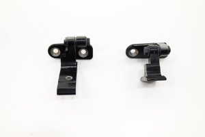 2017-2023 BMW 530e Black Door Upper and Lower Hinge Set - Rear, Right (Passenger) (Used OEM)