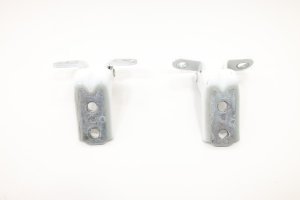 2020-2025 Kia Soul White Door Upper and Lower Hinge Set - Front, Right (Passenger) (Used OEM)