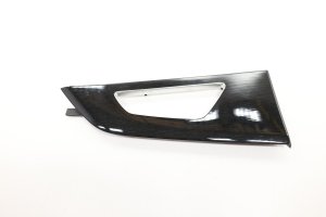 2020-2025 Audi Q7 Black Interior Door Handle Cover Trim Panel - Rear (Used OEM)
