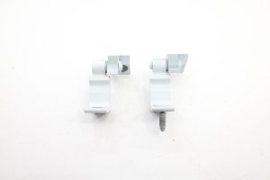 2018-2025 Lamborghini Urus White Upper and Lower Door Hinge Set - Rear, Left (Driver) (Used OEM)