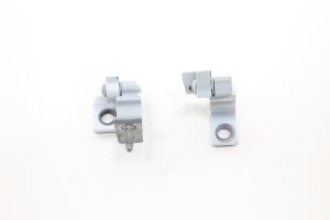 2018-2025 Volkswagen Touareg White Door Upper and Lower Hinge Set - Front, Left (Driver) (Used OEM)