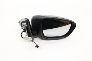 2018-2020 Nissan Pathfinder Black Power Door/Side View Mirror with Signal Lamp - Front, Right (Passenger) (Used OEM)