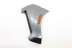 2022-2024 Nissan Frontier Gray Bumper End Cap - Front, Left (Driver) (Used OEM)