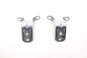 2014-2025 INFINITI QX80 Silver Door Upper and Lower Hinge Set - Front, Right (Passenger) (Used OEM)