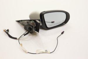 2019-2024 Chevrolet Silverado 1500 White Door/Side View Mirror - Front, Right (Passenger) (Used OEM)