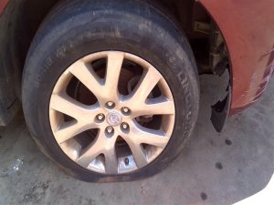 2007-2009 Mazda CX-7 Silver 18x7.5 Silver Alloy Wheel (Used OEM)