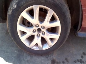 2007-2009 Mazda CX-7 Silver 18x7.5 Silver Alloy Wheel (Used OEM)