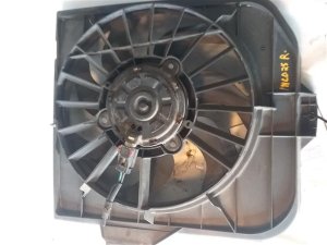 2001-2005 Dodge Caravan Radiator and Condenser Fan Motor Assembly - Right (Passenger) (Used OEM)
