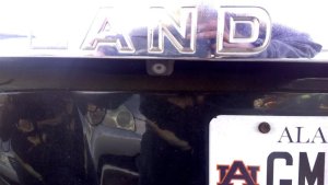 2008-2015 Toyota Land Cruiser Tailgate Mounted Rear View Video Camera (Used OEM)