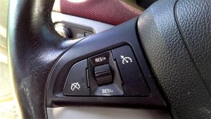 2014-2016 Chevrolet Malibu Gold Steering Wheel Cruise Control Switch (Used OEM)