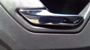 2009-2010 Dodge Journey Chrome Chrome Interior Door Handle - Left (Driver) (Used OEM)