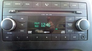 2010 Dodge Charger AM/FM Satellite Radio Receiver (Used OEM)