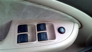 2001-2005 Honda Civic Master Power Window and Door Lock Switch - Left (Driver) (Used OEM)