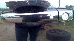  Fiat Freemont Black Front Exterior Door Handle - Left (Driver) (Used OEM)