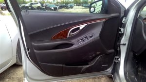 2010-2013 Buick LaCrosse Black Door Interior Trim Panel with Power Windows and Locks - Front, Left (Driver) (Used OEM)