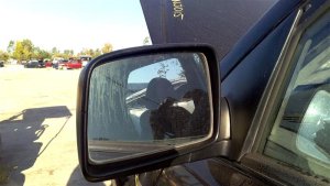 2005-2010 Kia Sportage Black Side/Door Mirror - Left (Driver) (Used OEM)