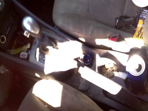2012-2017 Kia Rio Tan Front Floor Console Panel (Used OEM)