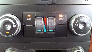 2007-2009 GMC Yukon XL 1500 Manual Temperature Control Module (Used OEM)