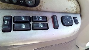2002 Chevrolet Avalanche Power Window and Door Lock Switch - Left (Driver) (Used OEM)