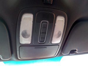2014-2019 Kia Soul Black Overhead Roof Console Panel (Used OEM)