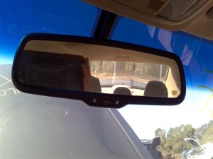 2008-2015 Acura RDX Black Auto-Dimming Interior Rear View Mirror (Used OEM)