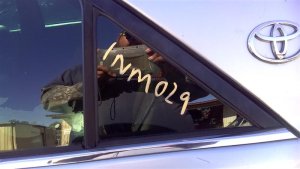 2002-2006 Toyota Camry Door Stationary Vent Glass - Rear, Left (Driver) (Used OEM)