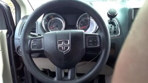 2012-2019 Dodge Grand Caravan Gray Tilt and Telescopic Steering Column (Used OEM)