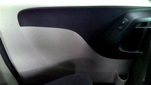 2011-2020 Dodge Grand Caravan Gray Door Interior Trim Panel with Power Windows and Locks - Rear, Right (Passenger) (Used OEM)