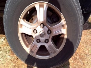 2008-2017 Toyota Sequoia 18x8 5-Spoke Silver Painted Alloy Wheel (Used OEM)
