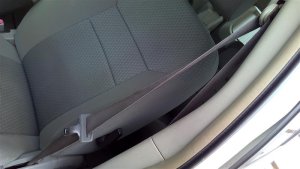 2008-2010 Dodge Grand Caravan Seat Belt Assembly - Front, Left (Driver) (Used OEM)
