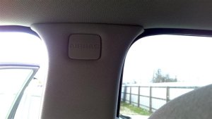 2013-2017 Buick Enclave Black Roof Curtain Air Bag - Right (Passenger) (Used OEM)
