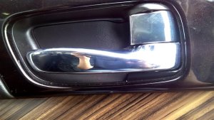 2016-2023 Nissan Maxima Chrome Interior Door Handle - Left (Driver) (Used OEM)